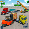 Cargo Transport Driving Truck