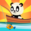 Panda fishing game for children age 2-5