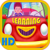Kids ABC Interactive Learning With Beautiful Vehicle Flash Cards