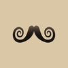 Moustache Photobomb Stickers for November