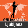 Ljubljana Offline Map and Travel Trip Guide