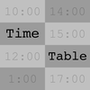 TimeTable - UTC/Time Zone Tool