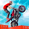Dirtbike Roof Top Racing Game