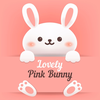 The Lovely Pink Bunny Stickers