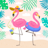 Flamingo FlamMoji Stickers