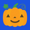 Pumpkin stickers emoji to text