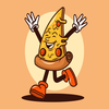 The Pizza Emoji Sticker