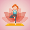 Yoga Poses Stickers Pack