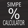 Simple percentage calculator