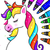 My Unicorn Coloring Club Games