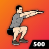 500 Squats: Legs Workout
