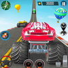 Monster Truck Stunts Ramp Game