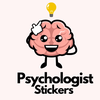 Psychologist stickers 2021