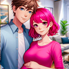 Anime Pregnant Mom & Baby Sim