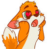 Quasi Fox Stickers
