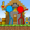 Stickman Red Blue Team Escape