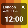 World Clock Widget & Weather