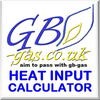 GB Gas Heat Input Calculator