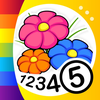 Color by Numbers - Flowers