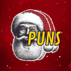 Merry Christmas Puns Stickers