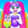 Unicorn Pregnant Mommy Daycare
