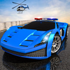 US Police Car Transporter Game