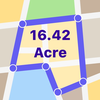 GPS Fields Area Measure on Map
