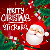 Christmas Stickers -WA Message