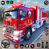Firefighter Truck Games 3D