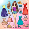 DIY Paper Doll Dress Up Game