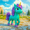 Little Unicorn Running Game 3D