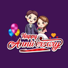 Anniversary Stickers -Animated