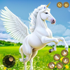 Flying Horse Unicorn Fantasy