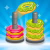 Donut Color Sort 3D Puzzle