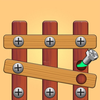 Wood Nut Bolt Screw Puzzle