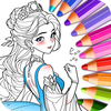 Princess Game Fantasy Coloring
