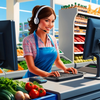 My Cashier Supermarket Game 3D