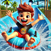 Water Slide Park - Fun Racing
