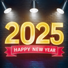 New Year 2025 - Fun Stickers