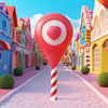 Candy Streets: GPS Mini Games