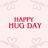 Hug Day Greetings Photo Frames