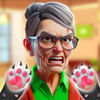 Cat Prankster Annoy The Granny