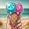 Beach Ice Cream Shop