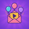 Video invitation maker .