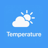 Temperature now and forecast
