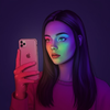 Selfie Light: Colorful Studio