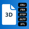 3D File Viewer: OBJ STP & more