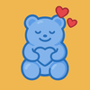 Gummy Cute Bear Stickers