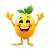 Mischievous Lemon Stickers