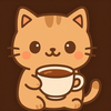 Coffee Cat Stickers